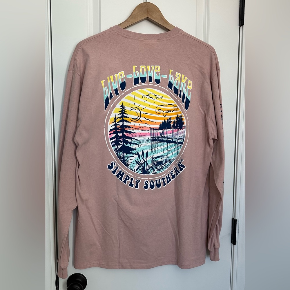 Simply Southern Long Sleeve Women’s T-Shirt Size-L (NWT)